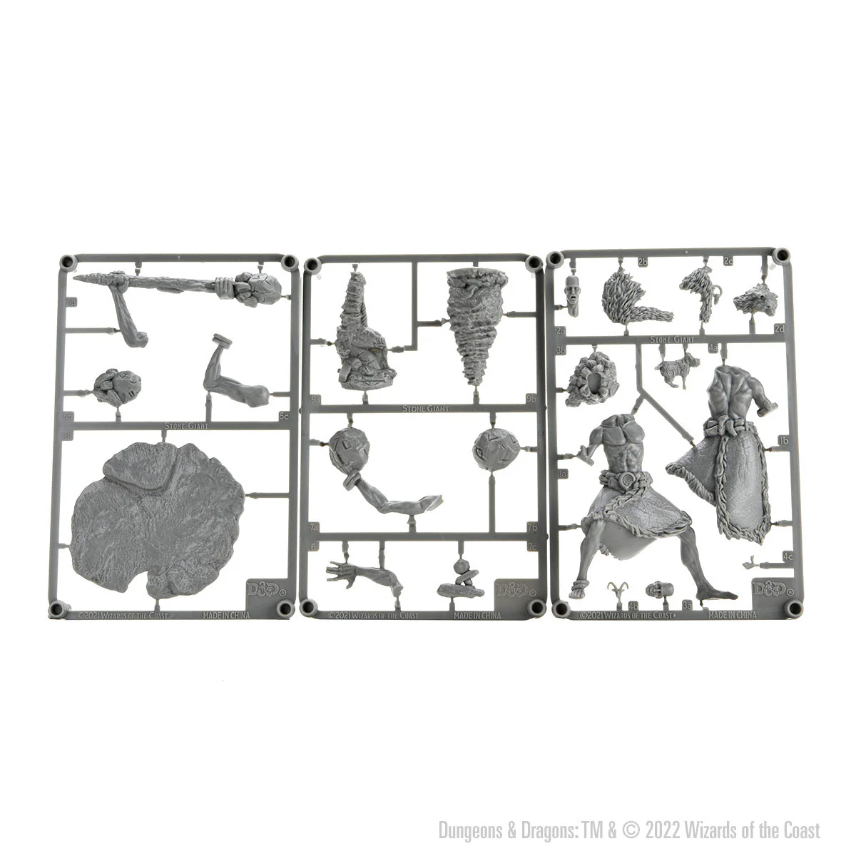D&D Frameworks: Stone Giant - Unpainted and Unassembled