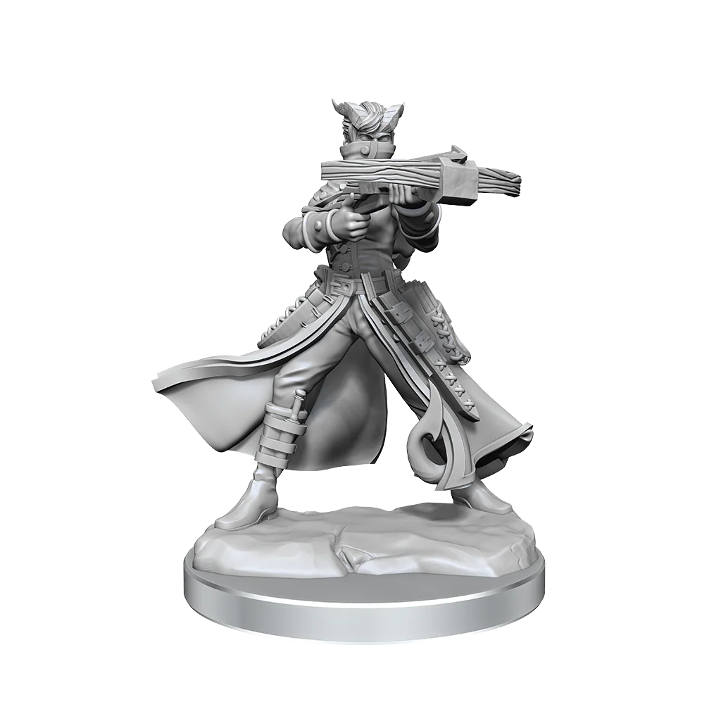 D&D Frameworks: Tiefling Rogue Female - Unpainted and Unassembled 5 D&D Frameworks: Tiefling Rogue Female - Unpainted and Unassembled