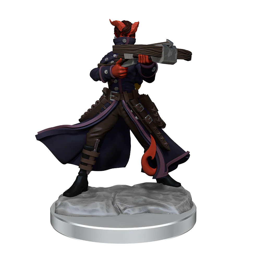 D&D Frameworks: Tiefling Rogue Female - Unpainted and Unassembled 6 D&D Frameworks: Tiefling Rogue Female - Unpainted and Unassembled