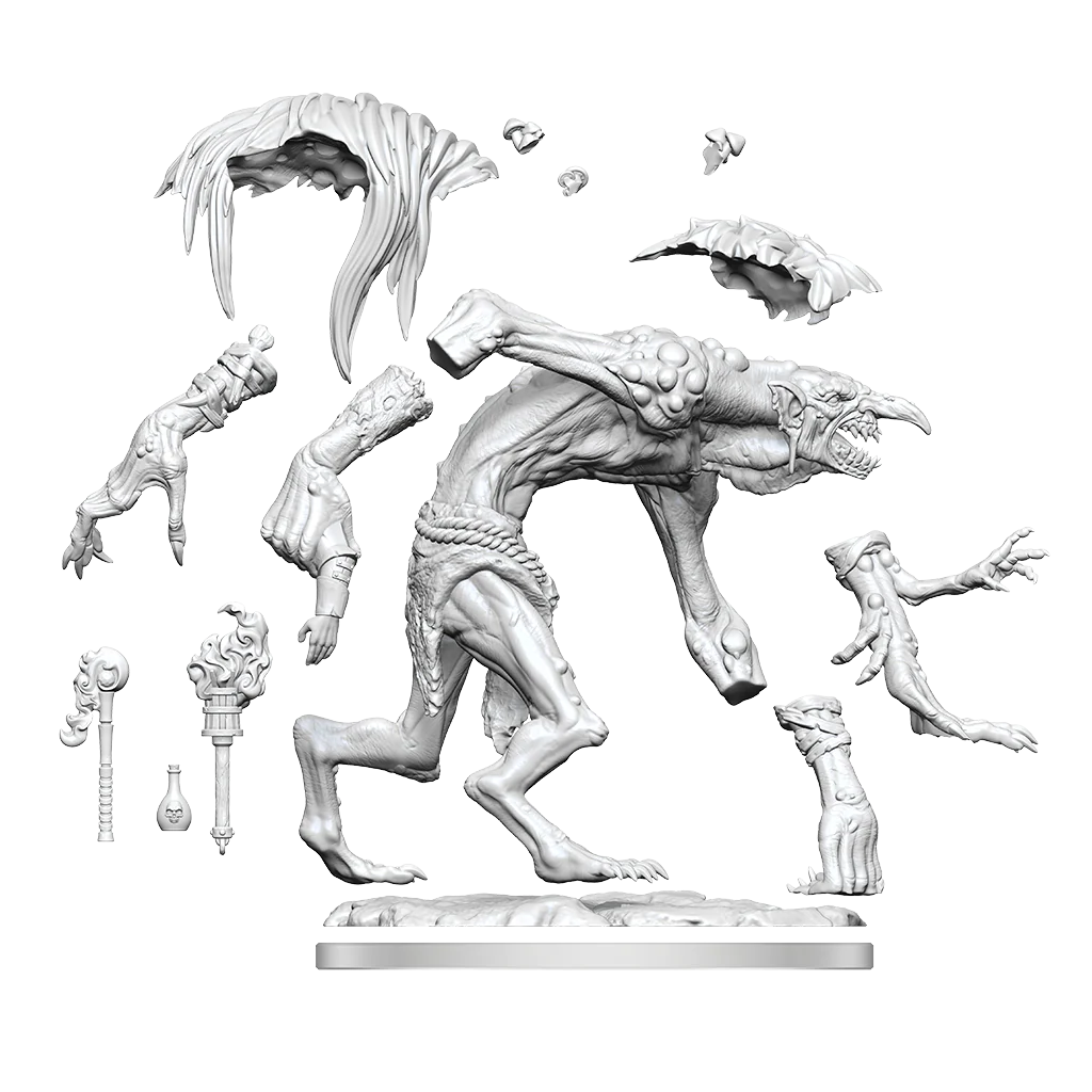 D&D Frameworks: Troll - Unpainted and Unassembled