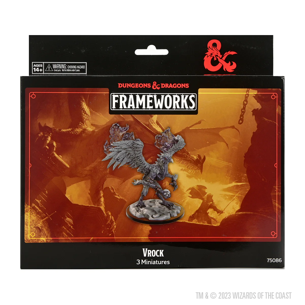 D&D Frameworks: Vrock - Unpainted and Unassembled