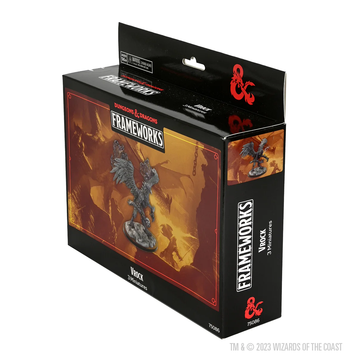 D&D Frameworks: Vrock  - Unpainted and Unassembled