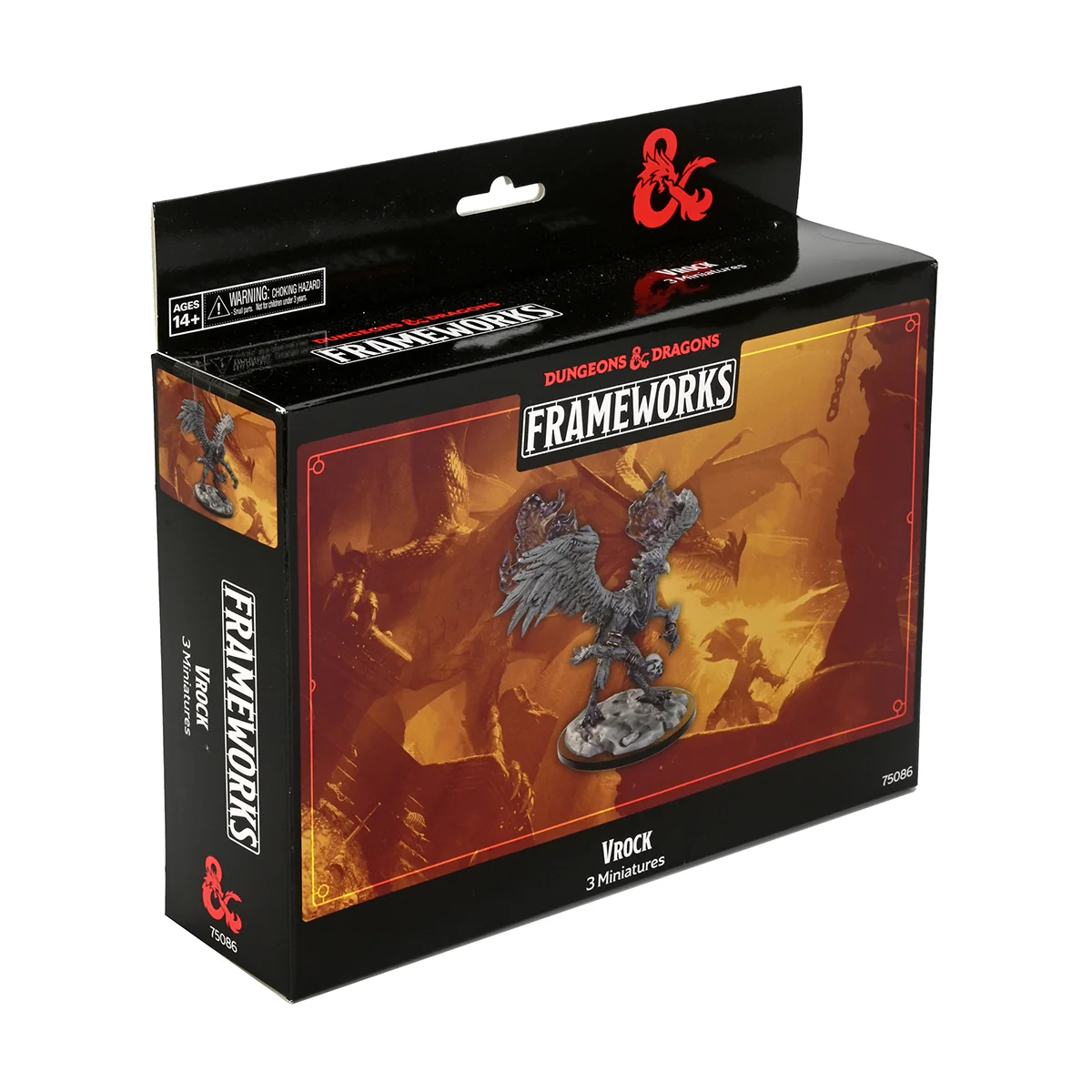 D&D Frameworks: Vrock  - Unpainted and Unassembled