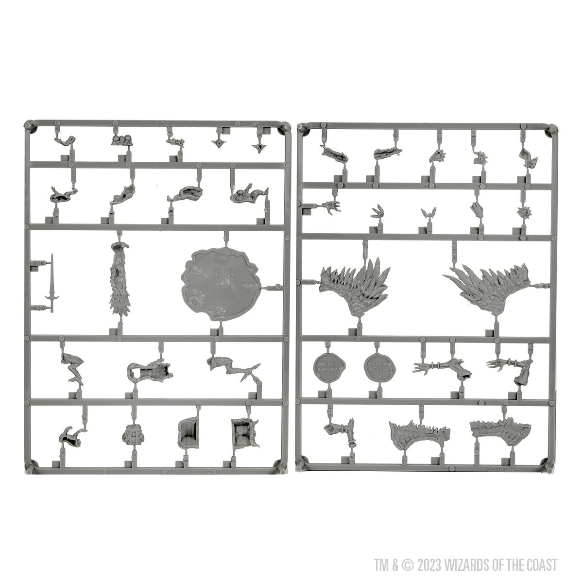 D&D Frameworks: Vrock  - Unpainted and Unassembled