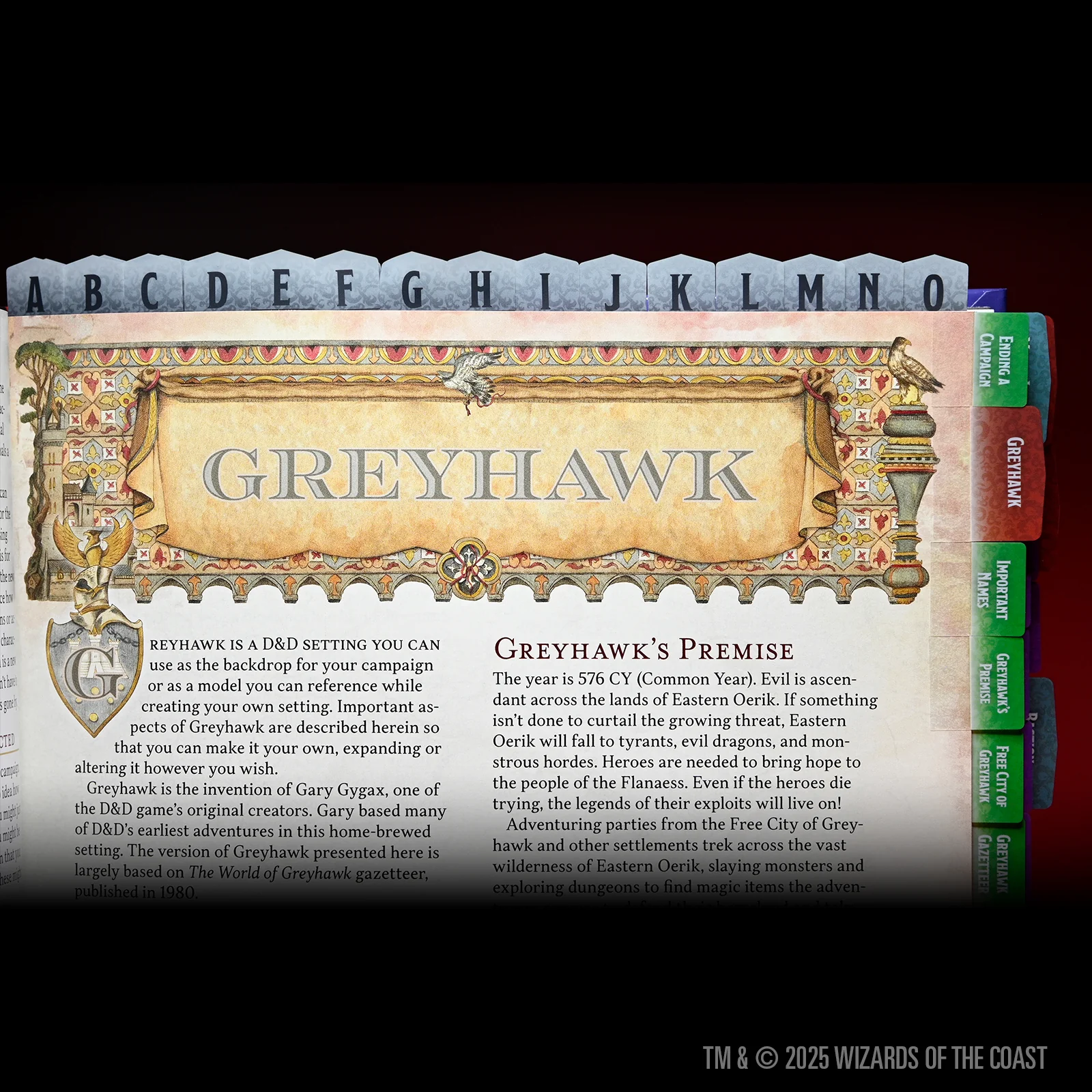 D&D Book Tabs: 2024 Dungeon Master's Guide 5 D&D Book Tabs: 2024 Dungeon Master's Guide