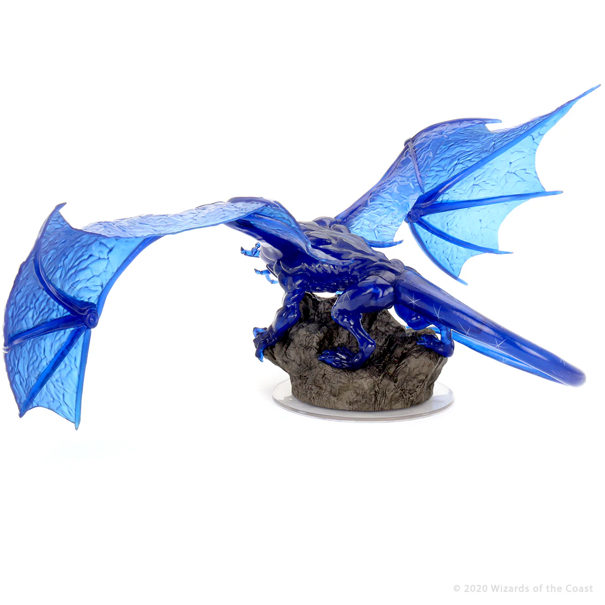 D&D Icons of the Realms Miniatures: Sapphire Dragon Premium Figure