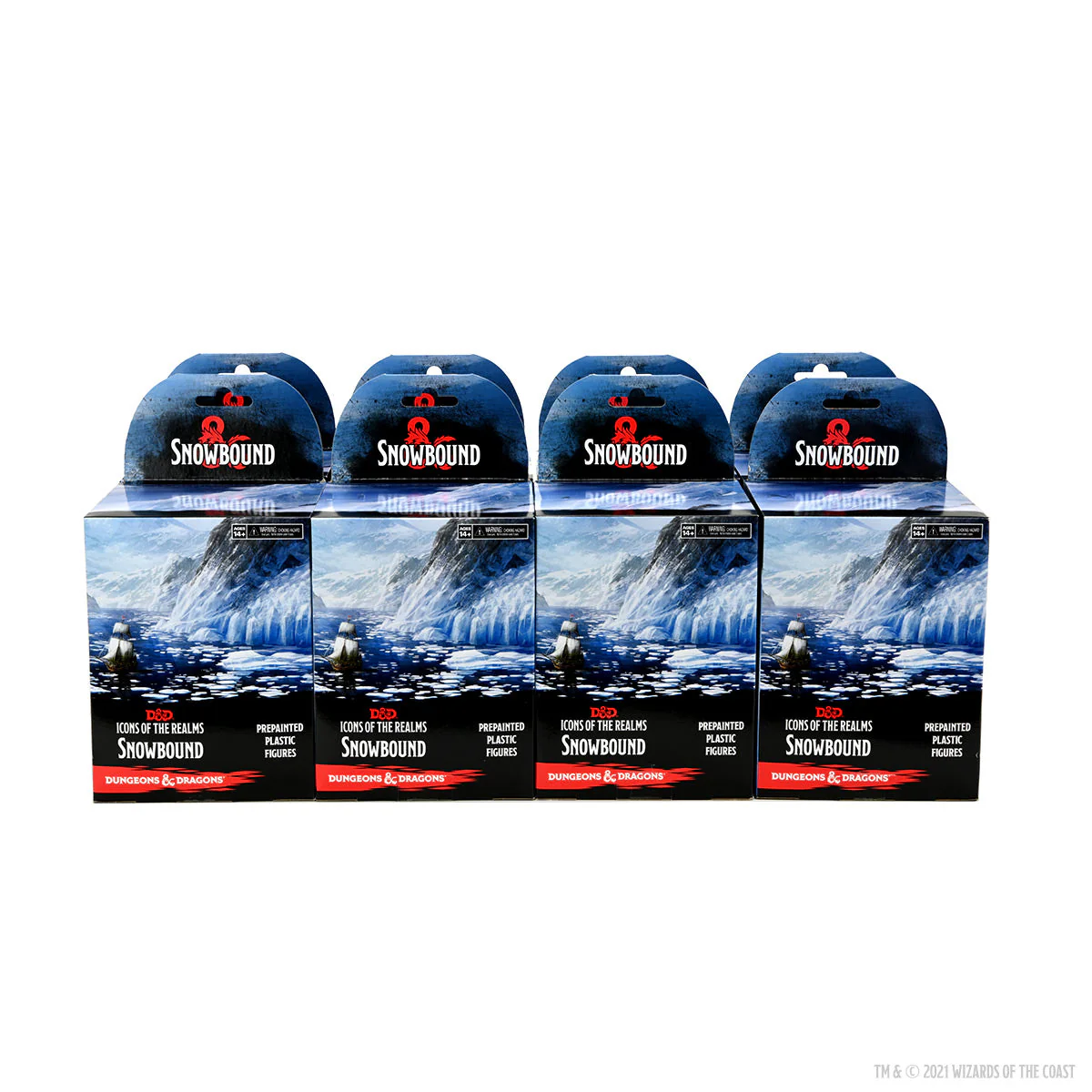 D&D Icons of The Realms Miniatures: Snowbound Booster Brick