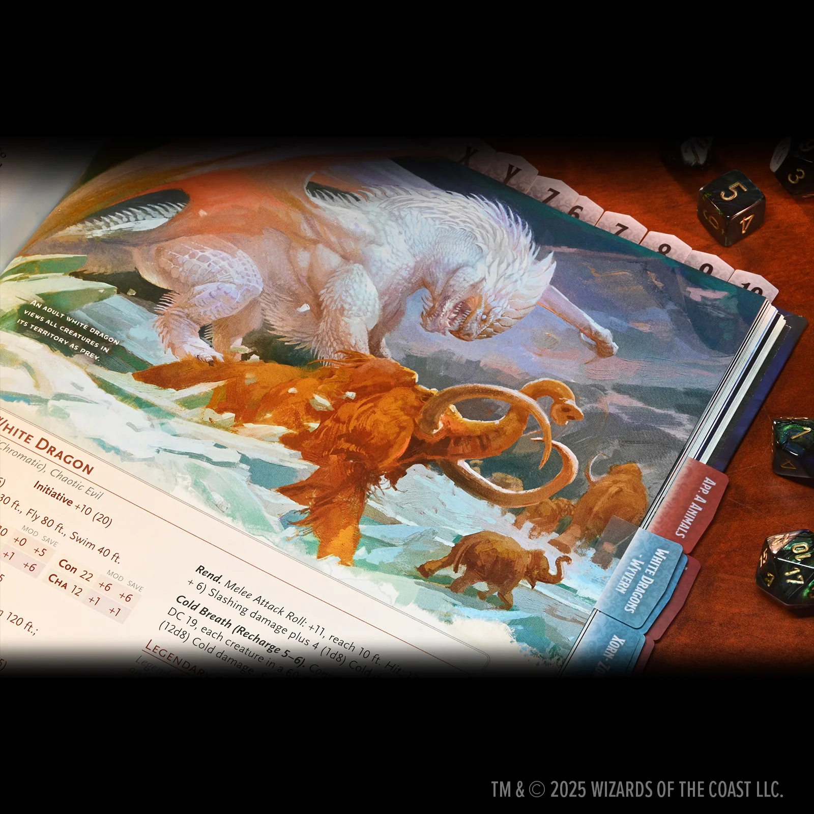 D&D Book Tabs: 2024 Monster Manual 9 D&D Book Tabs: 2024 Monster Manual