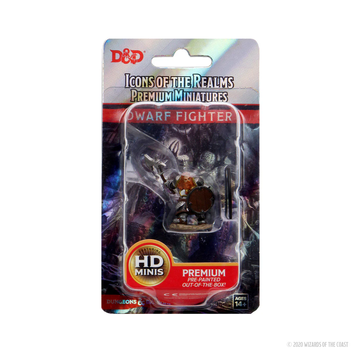 D&D Icons of the Realms Premium Figures: Dwarf Fighter Male