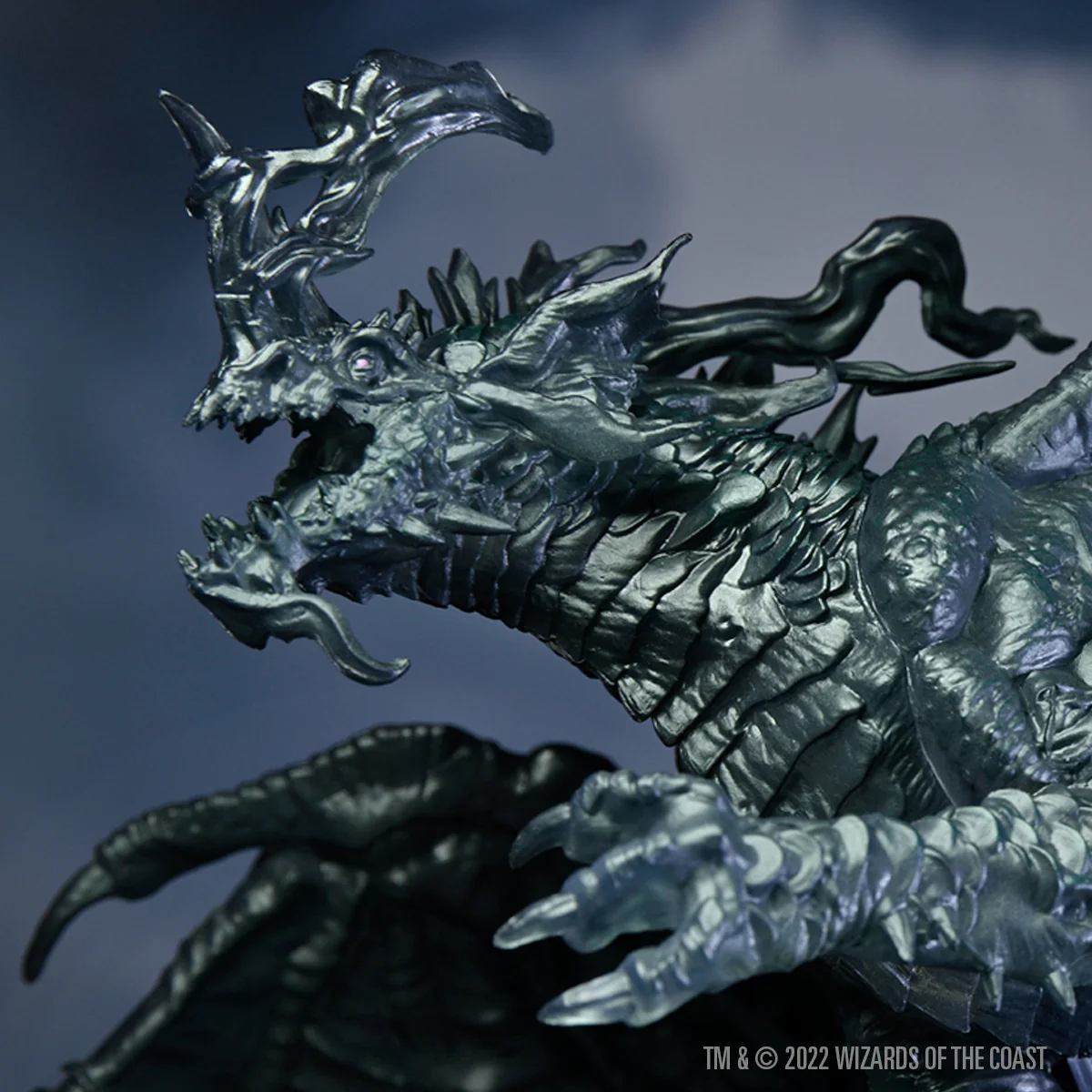 D&D Icons of the Realms: Adult Blue Shadow Dragon