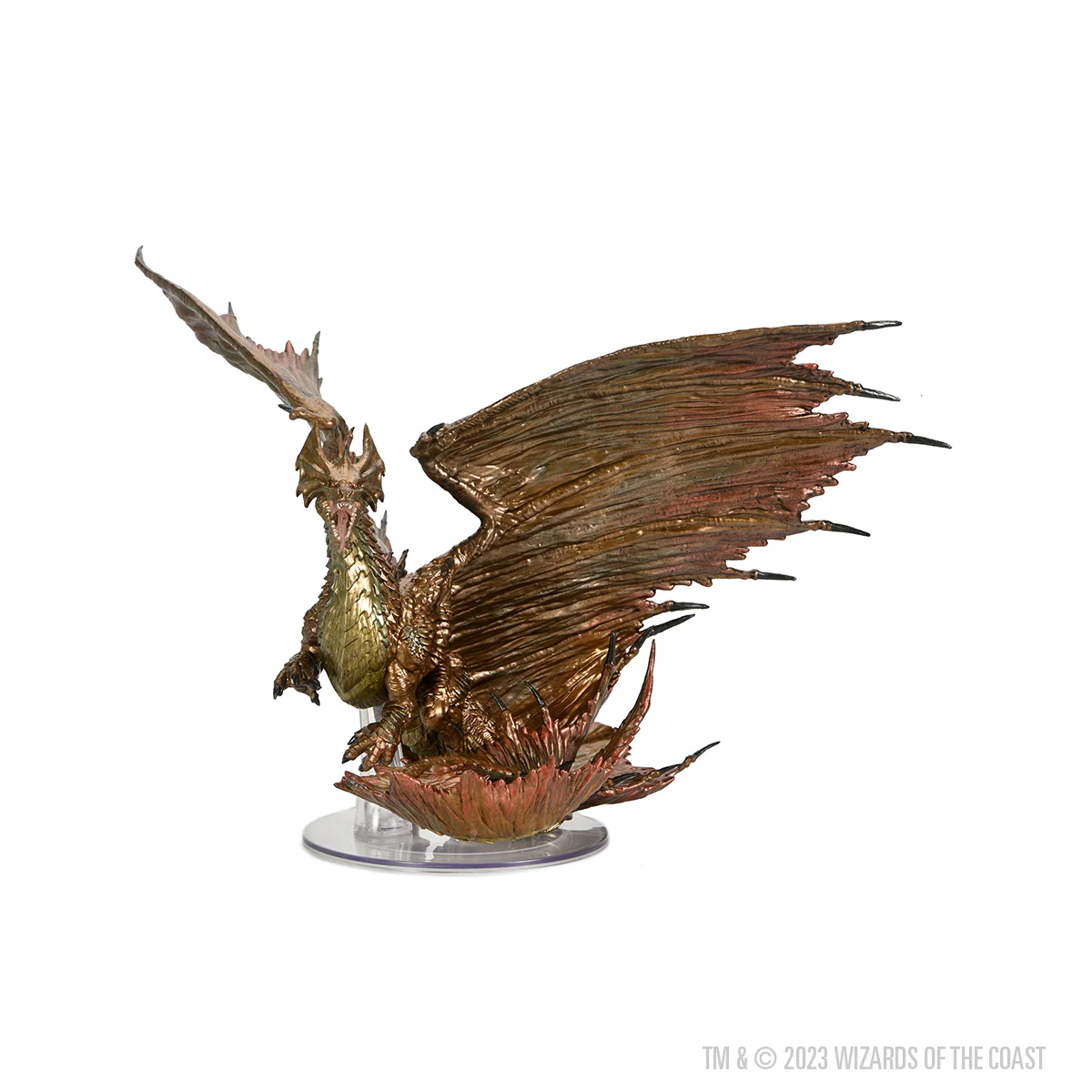 D&D Icons of the Realms: Adult Brass Dragon