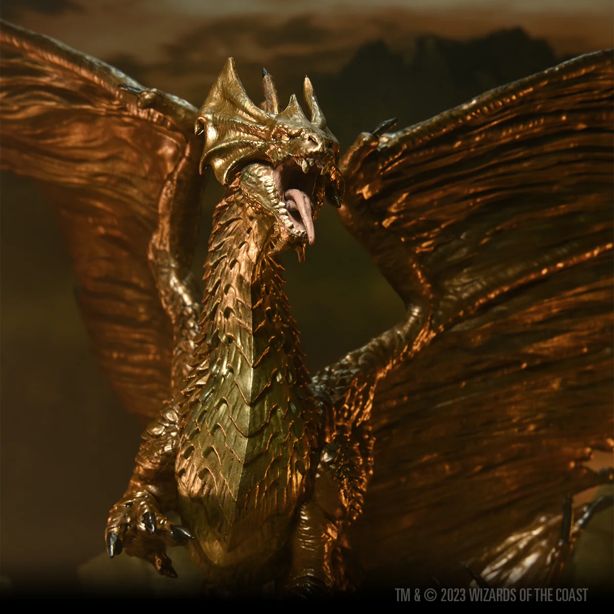 D&D Icons of the Realms: Adult Brass Dragon