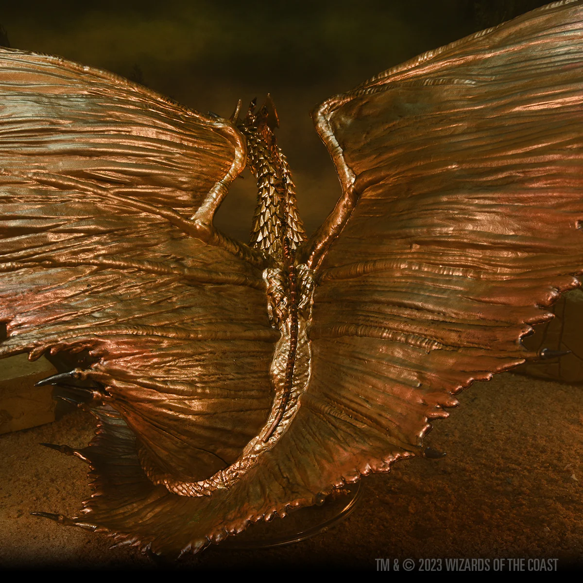 D&D Icons of the Realms: Adult Brass Dragon