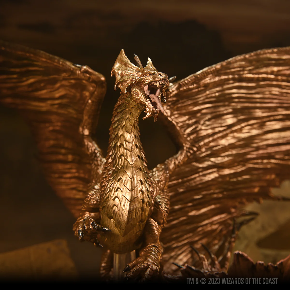 D&D Icons of the Realms: Adult Brass Dragon