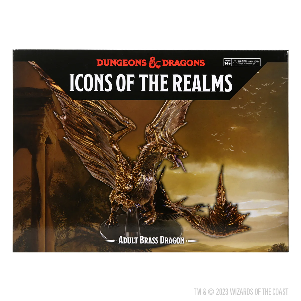 D&D Icons of the Realms: Adult Brass Dragon