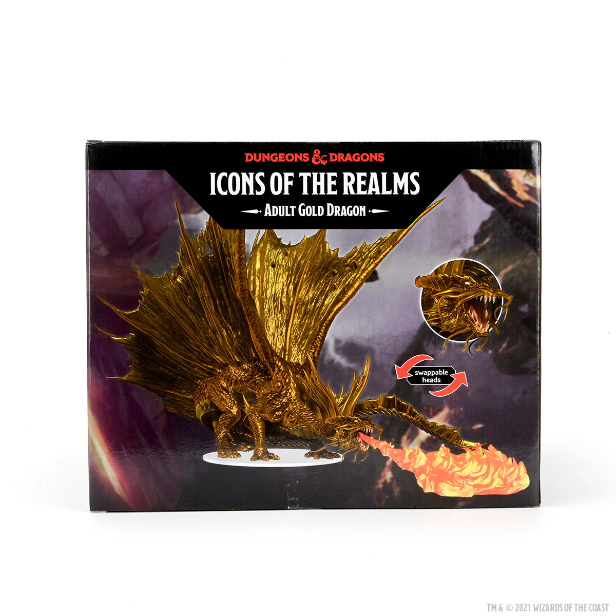 D&D Icons of the Realms: Adult Gold Dragon Premium Figure