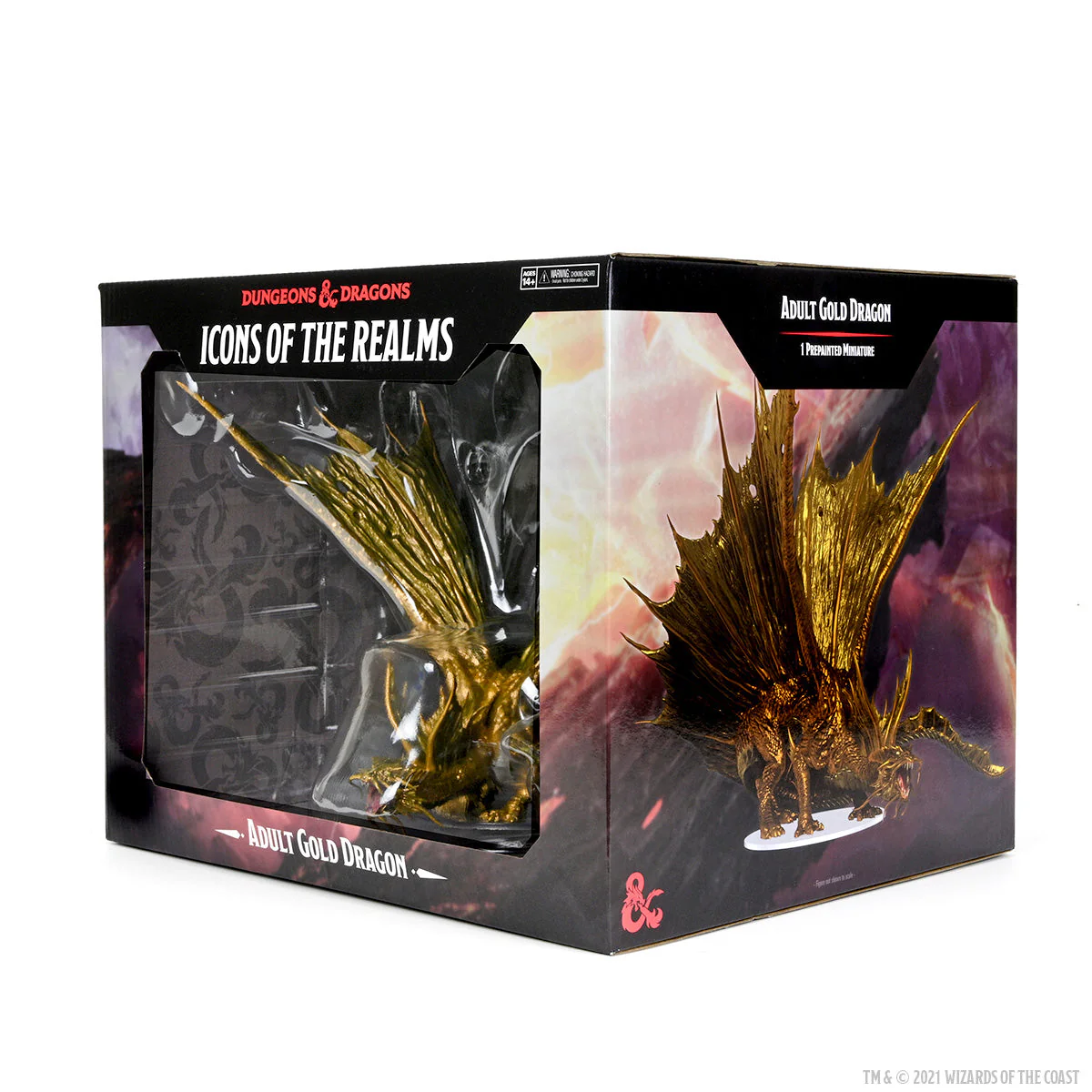 D&D Icons of the Realms: Adult Gold Dragon Premium Figure