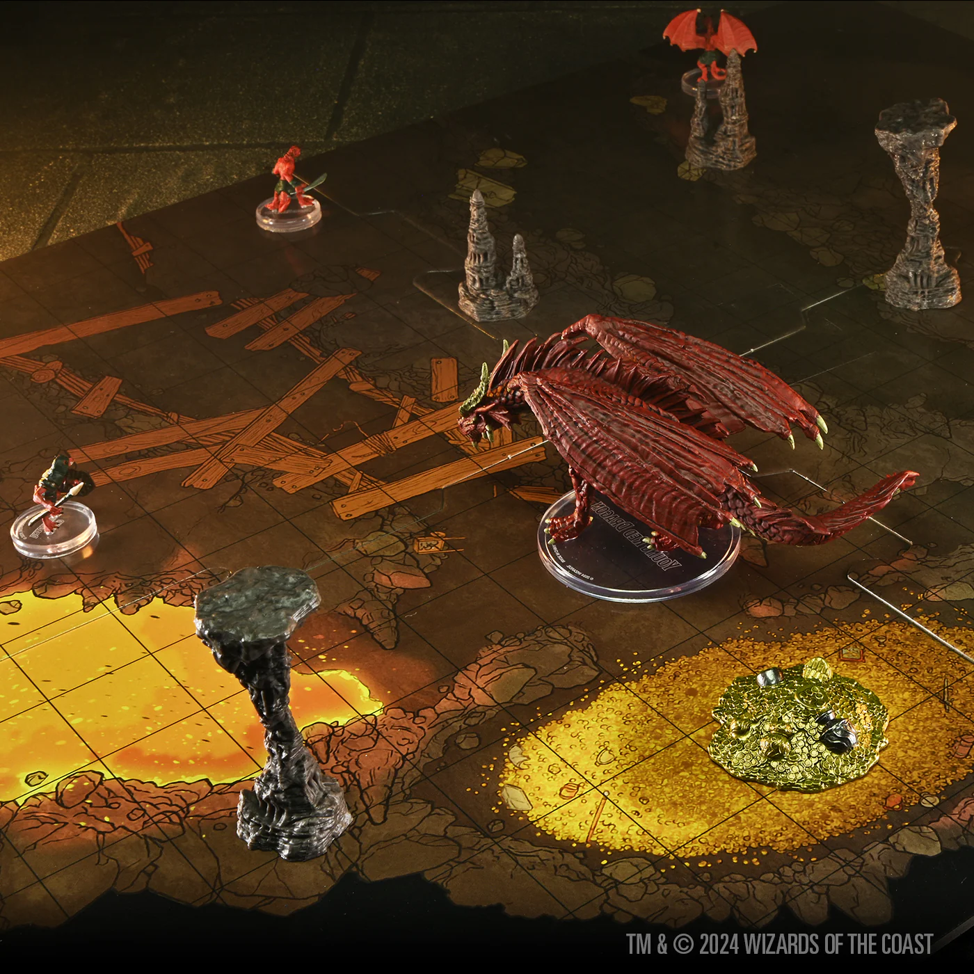 D&D Icons of the Realms: Adventure in a Box - Red Dragon's Lair