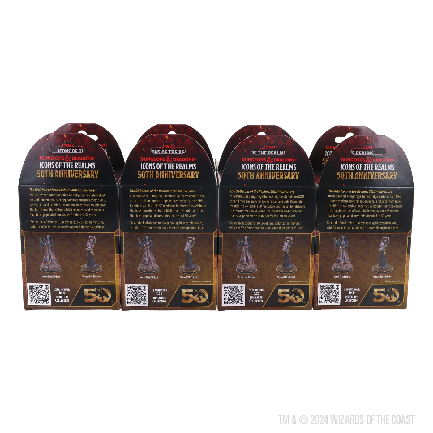 D&D Icons of the Realms: 50th Anniversary - 8 ct. Booster Brick