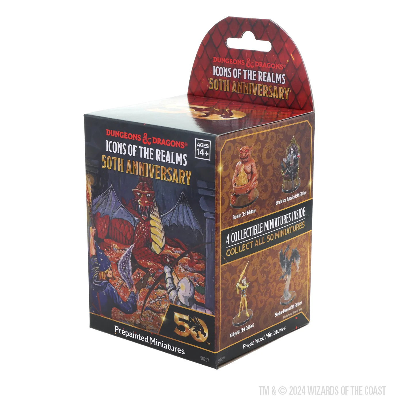 D&D Icons of the Realms: 50th Anniversary - 8 ct. Booster Brick