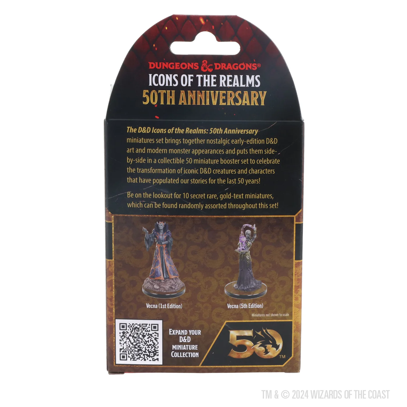 D&D Icons of the Realms: 50th Anniversary - 8 ct. Booster Brick