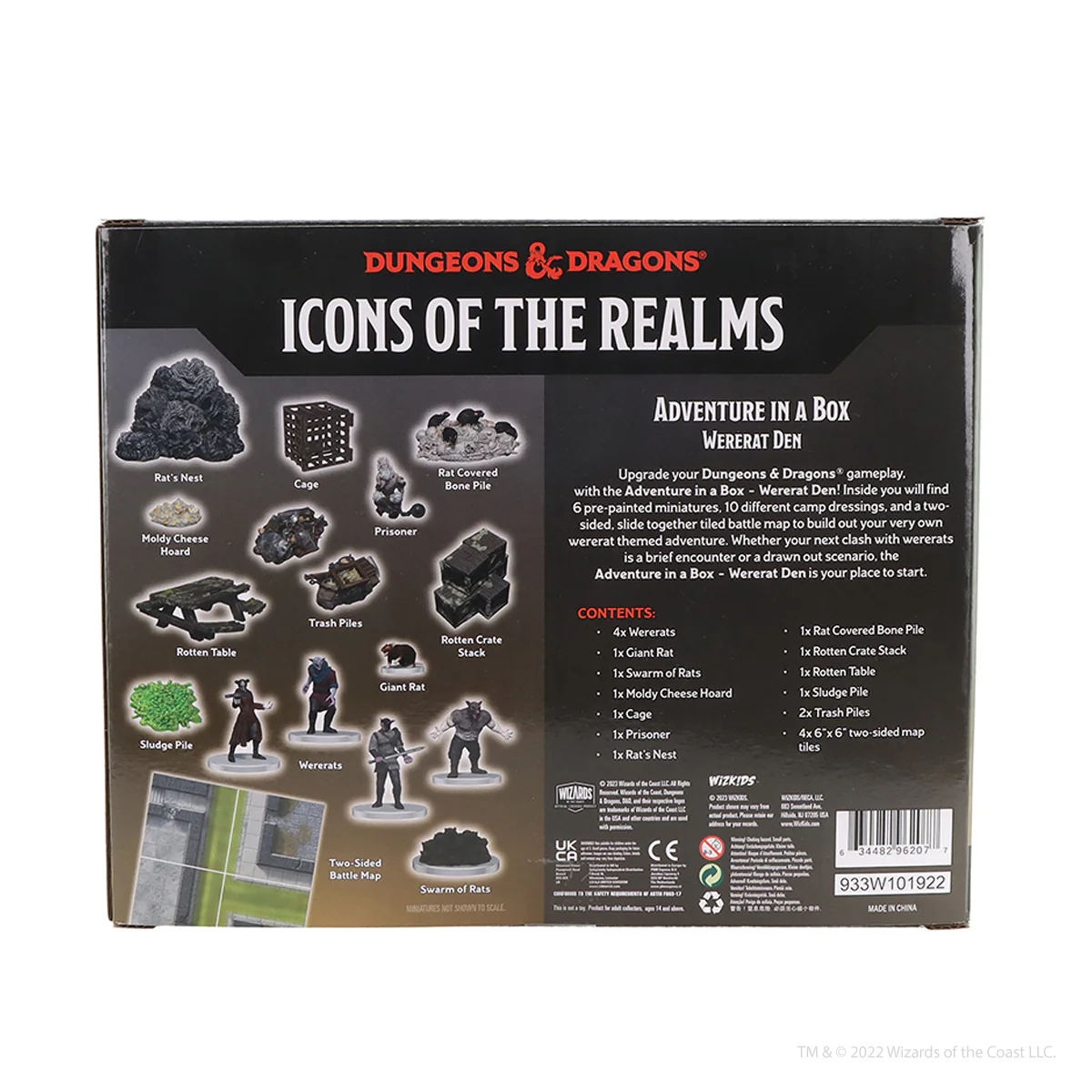 D&D Icons of the Realms: Adventure in a Box - Wererat Den