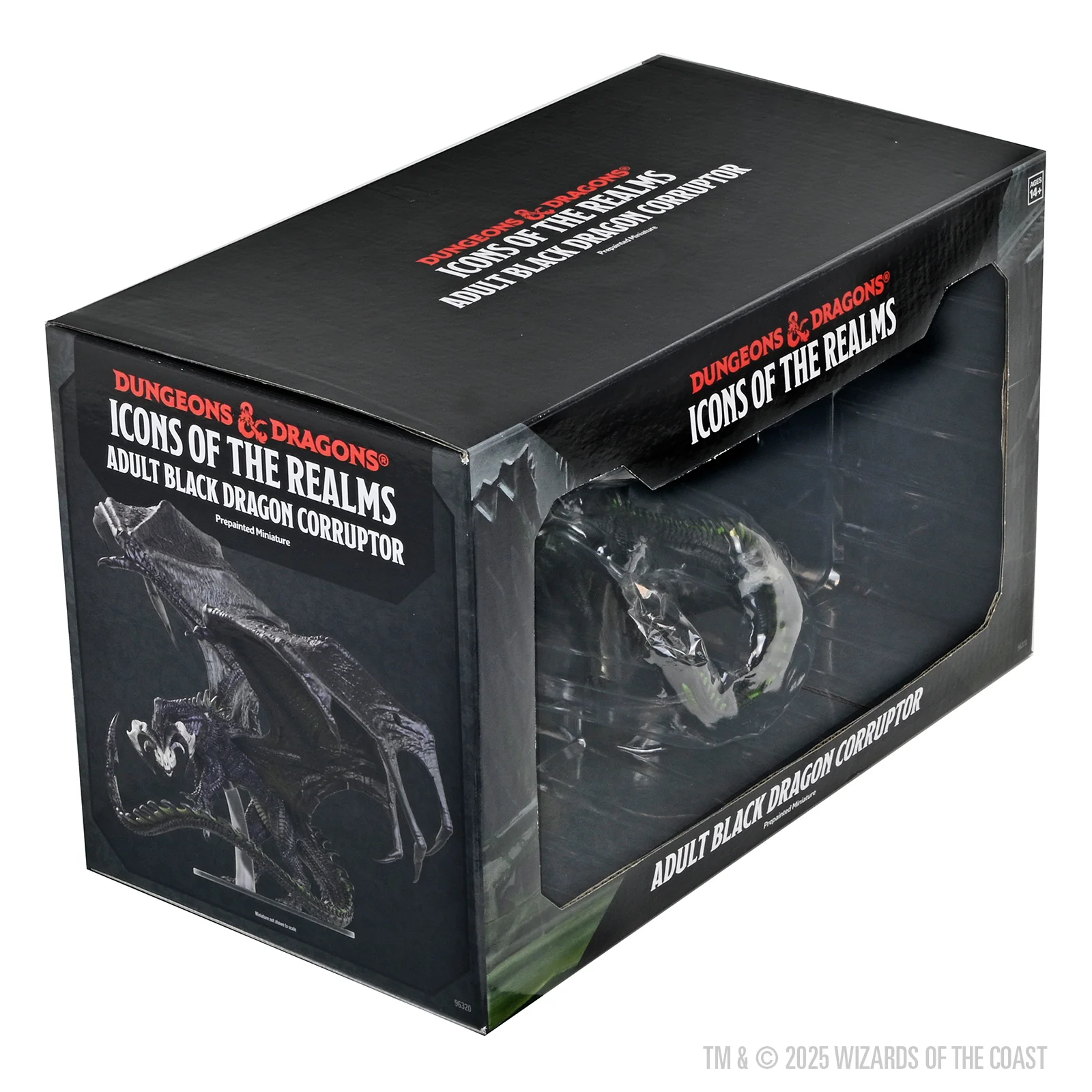 D&D Icons of the Realms: Adult Black Dragon Corruptor [2025]