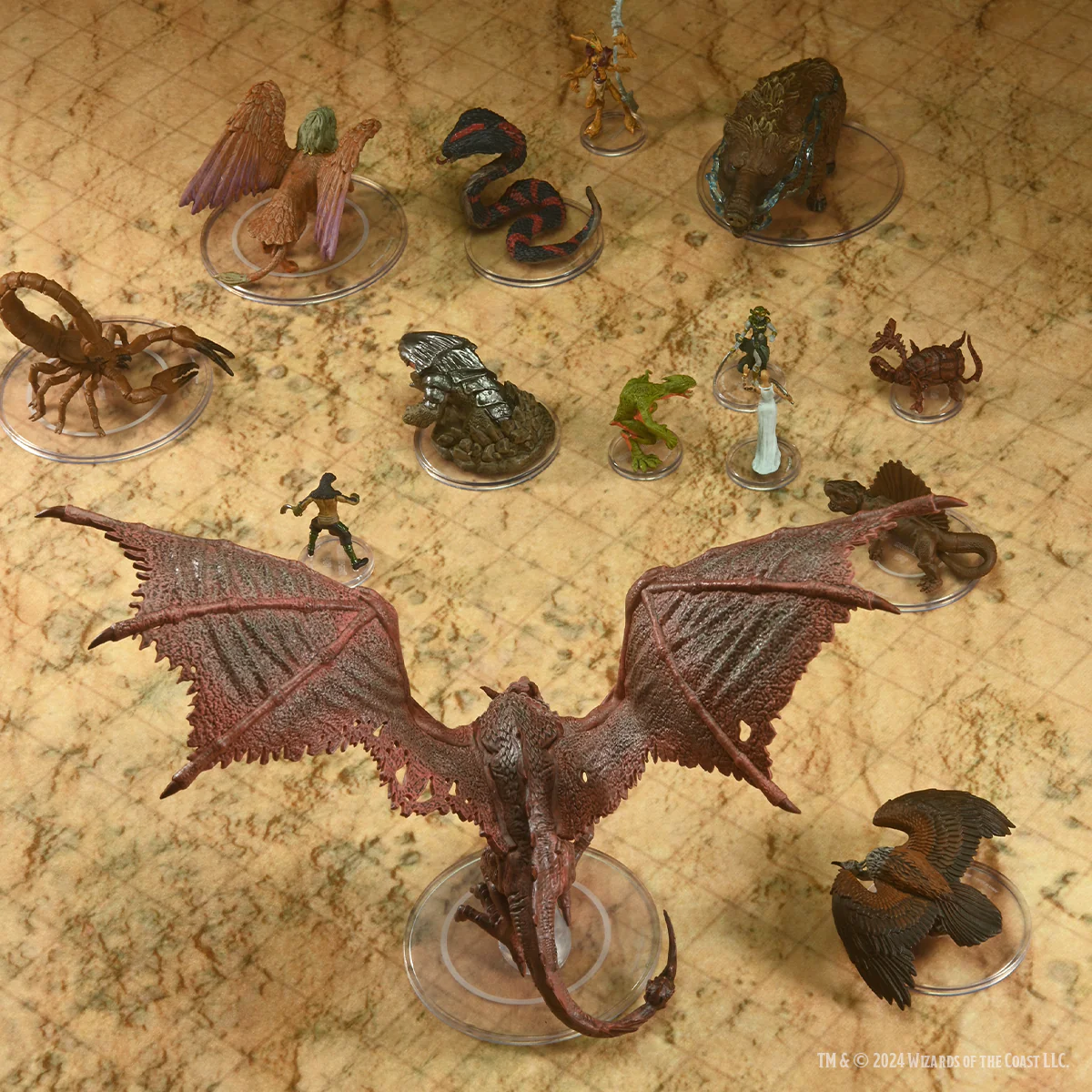 D&D Icons of the Realms: Desert Battle Mat