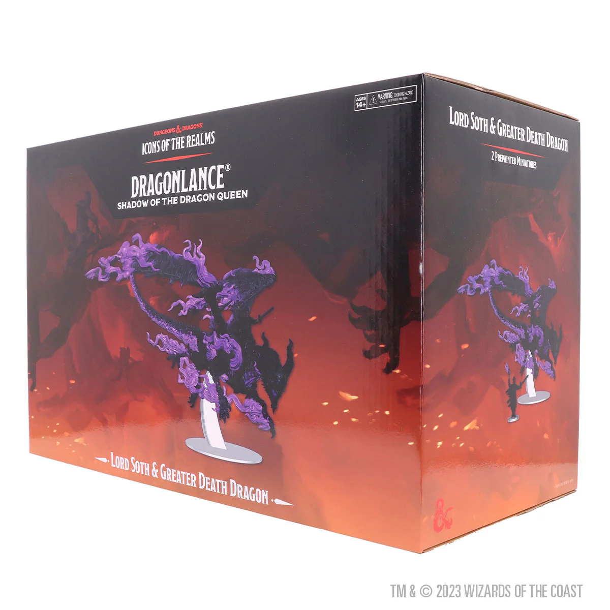 D&D Icons of the Realms: Dragonlance - Lord Soth on Greater Death Dragon