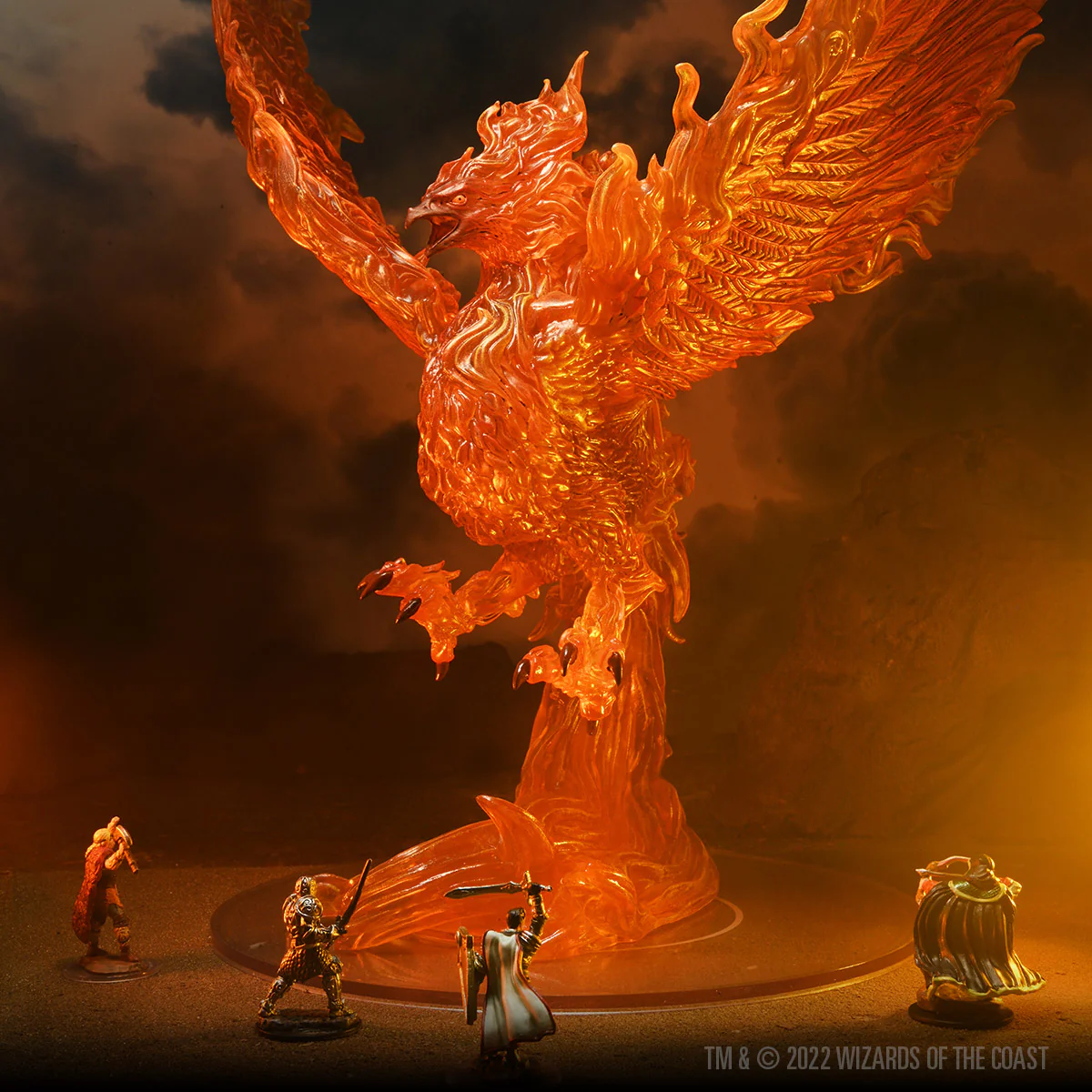 D&D Icons of the Realms: Elder Elemental - Phoenix