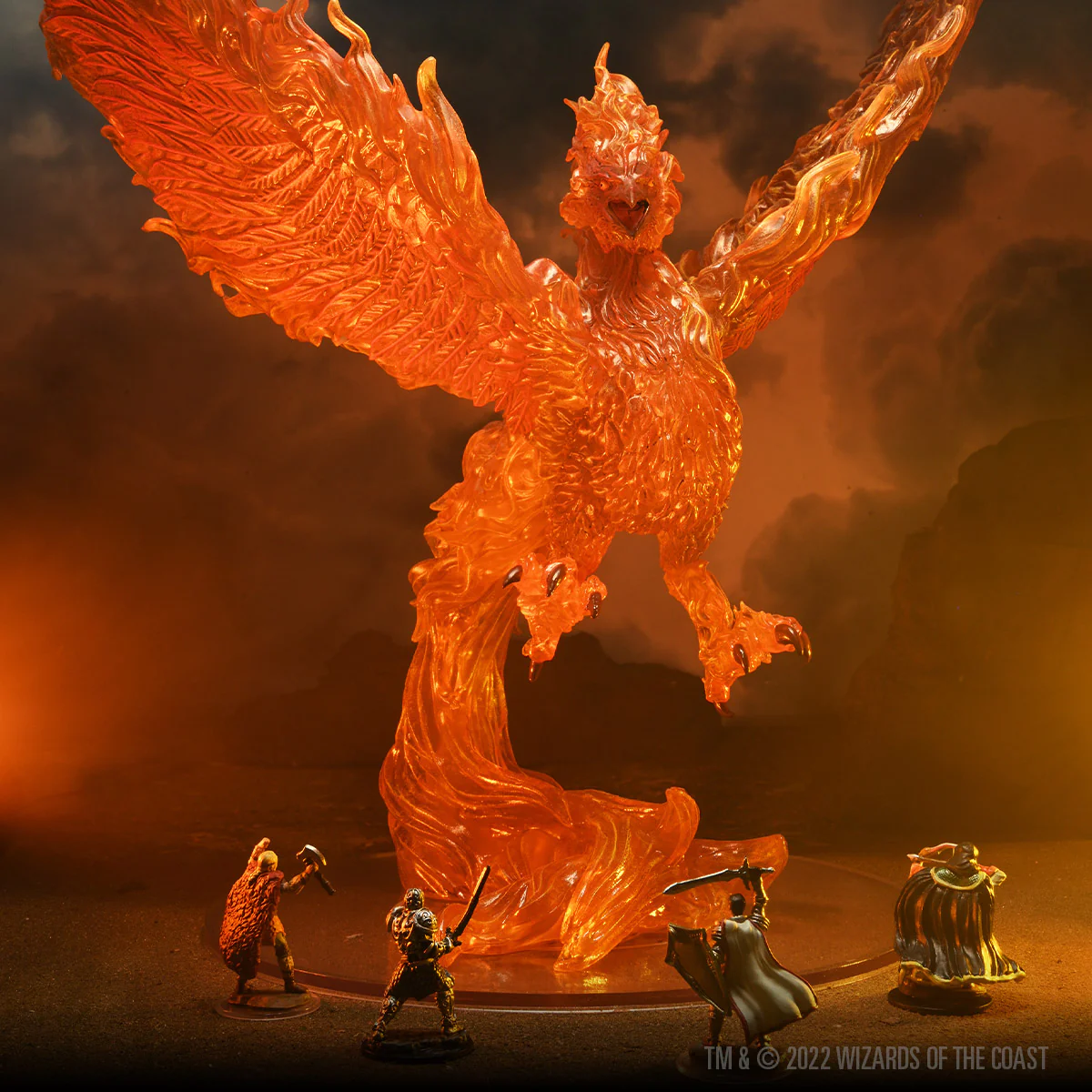 D&D Icons of the Realms: Elder Elemental - Phoenix