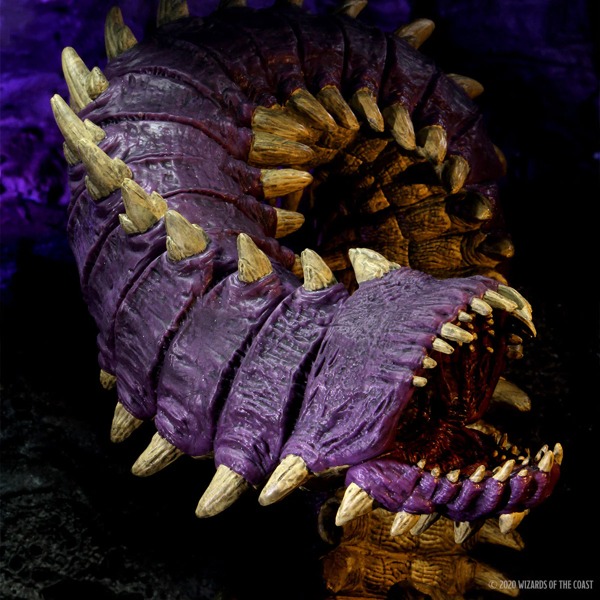 D&D Icons of the Realms: Fangs and Talons - Purple Worm Premium Set