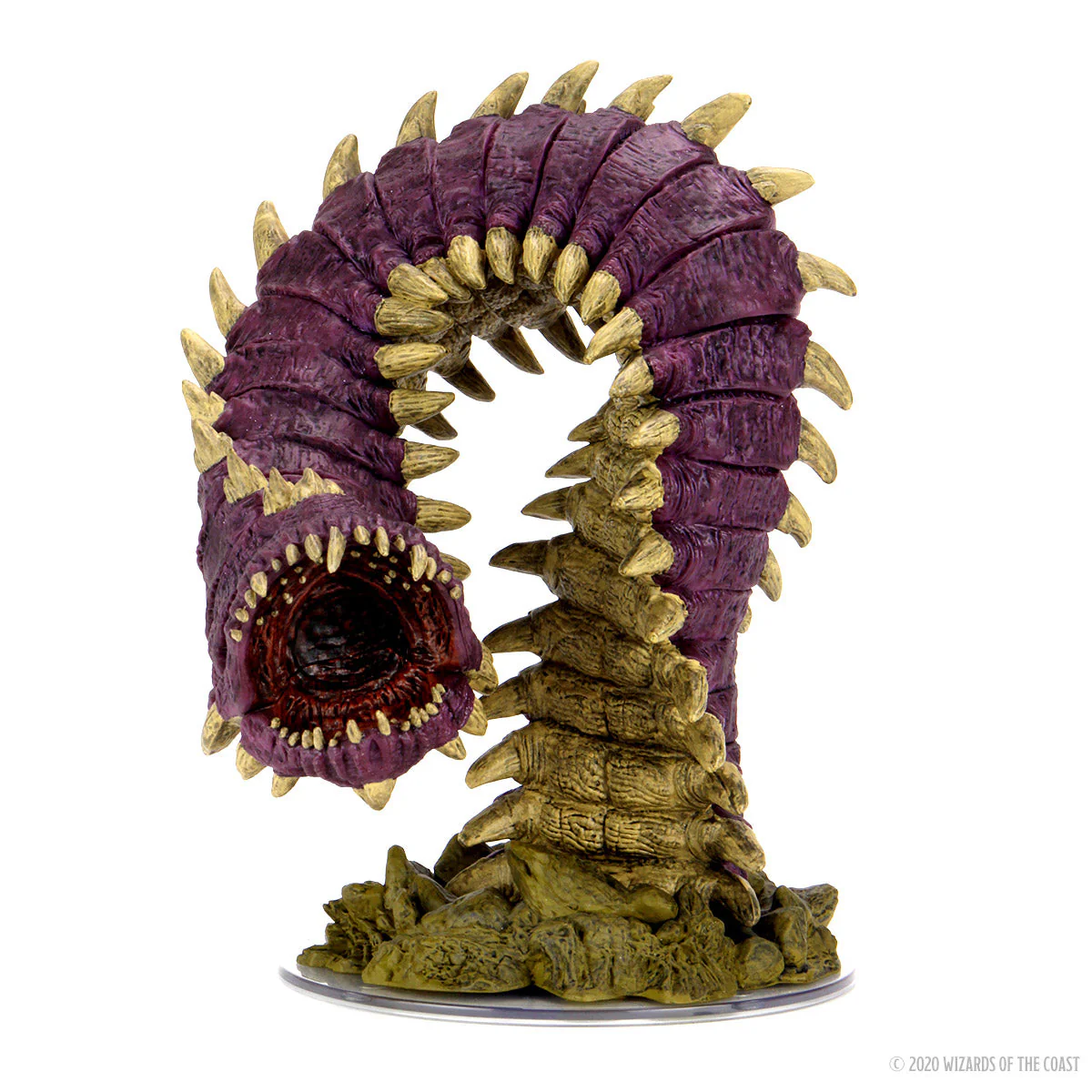 D&D Icons of the Realms: Fangs and Talons - Purple Worm Premium Set