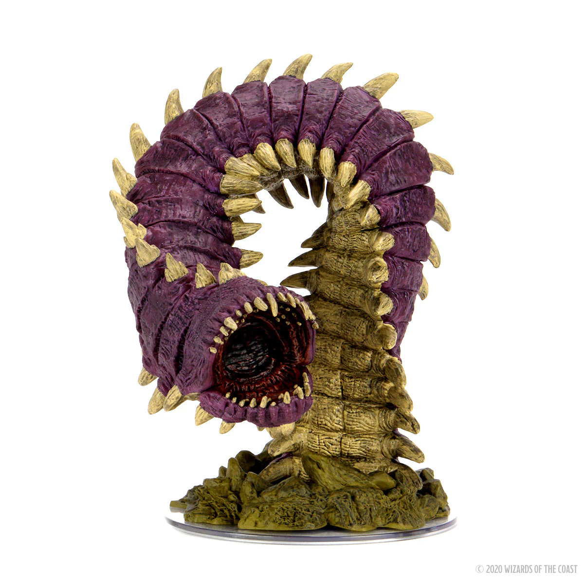 D&D Icons of the Realms: Fangs and Talons - Purple Worm Premium Set