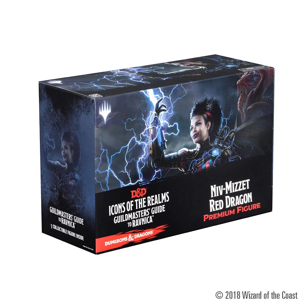 D&D Icons of the Realms: Guildmasters' Guide to Ravnica Niv-Mizzet Red Dragon Premium Figure