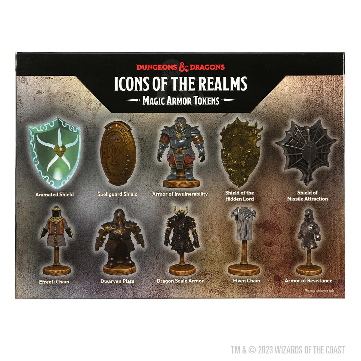 D&D Icons of the Realms: Magic Armor Tokens