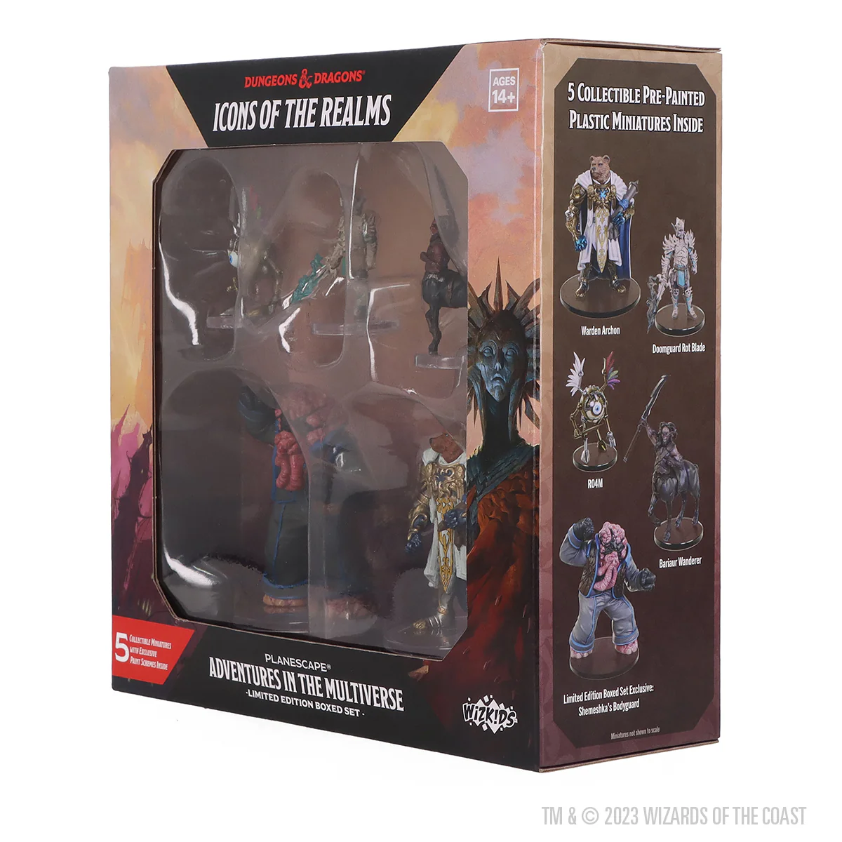 D&D Icons of the Realms: Planescape: Adventures in the Multiverse - Limited Edition Boxed Set