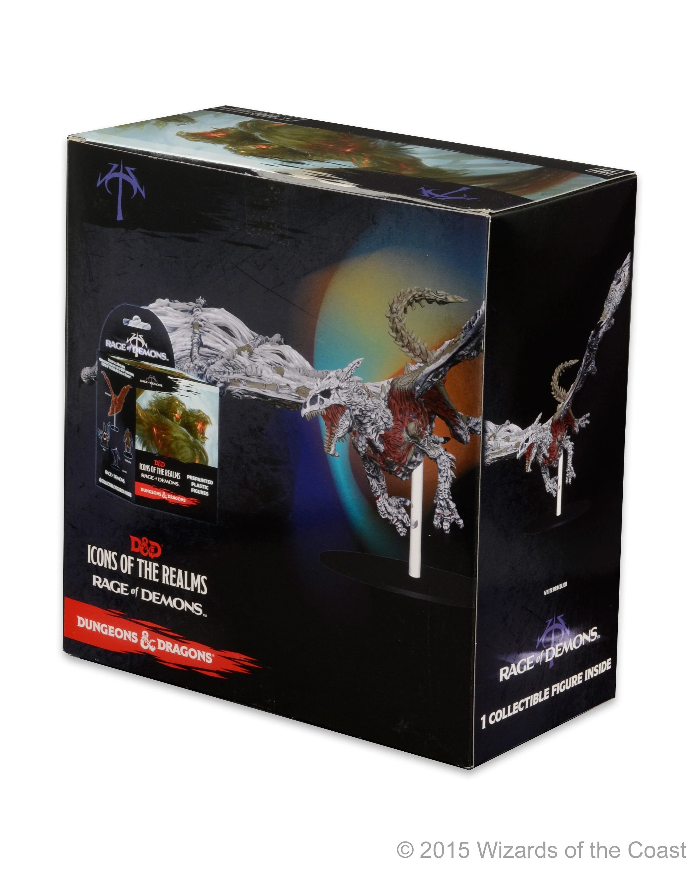 D&D Icons of the Realms: Rage of Demons - White Dracolich