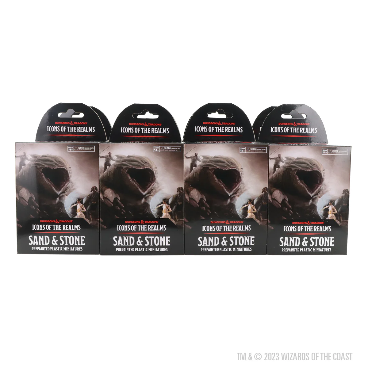 D&D Icons of the Realms: Sand & Stone - 8 ct. Booster Brick