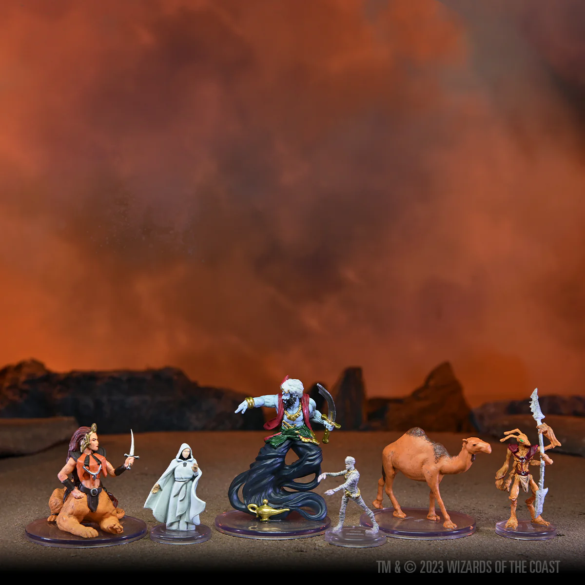 D&D Icons of the Realms: Sand & Stone - 8 ct. Booster Brick