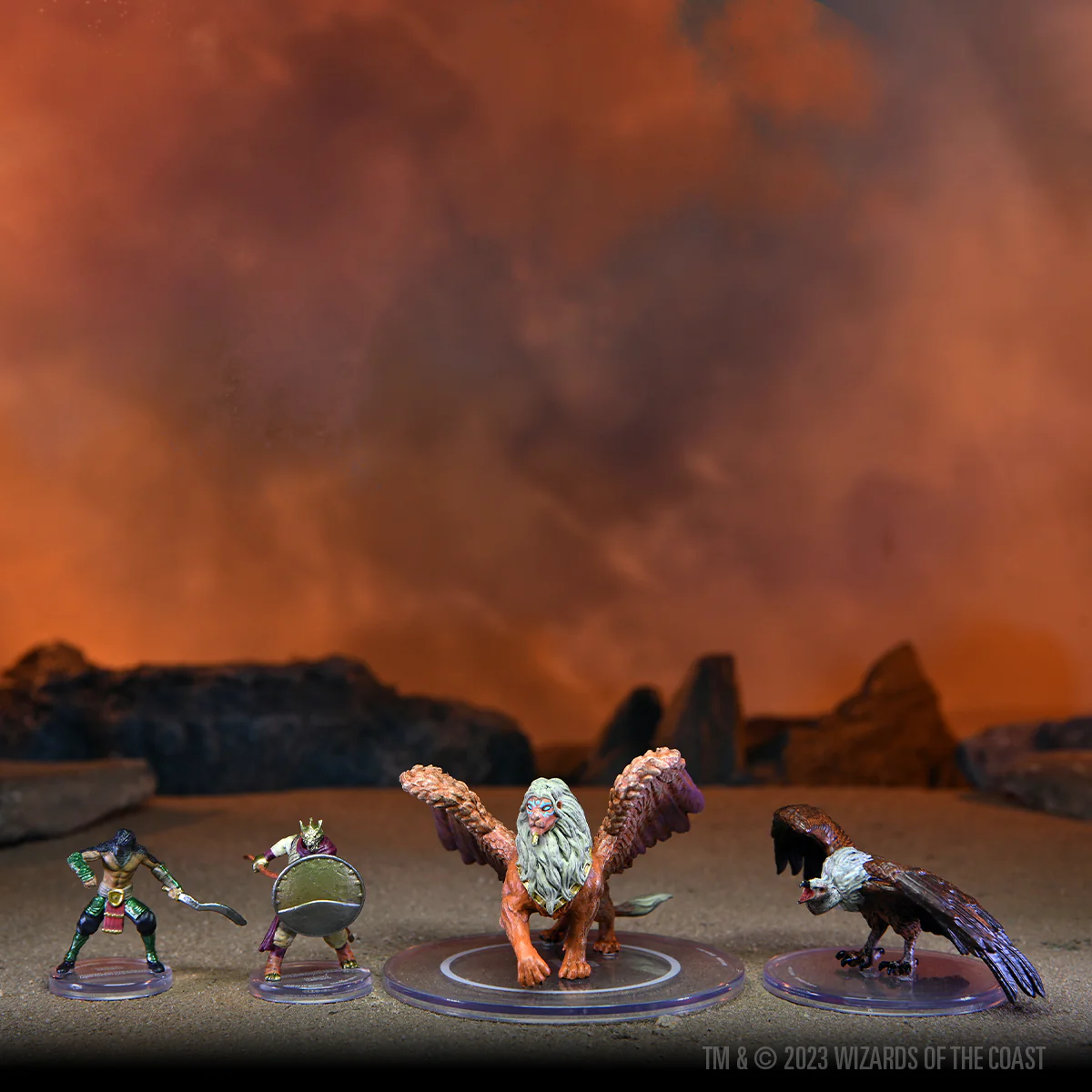 D&D Icons of the Realms: Sand & Stone - 8 ct. Booster Brick