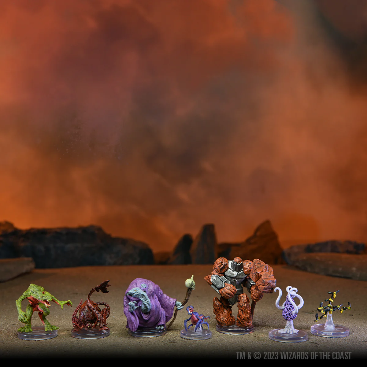 D&D Icons of the Realms: Sand & Stone - 8 ct. Booster Brick