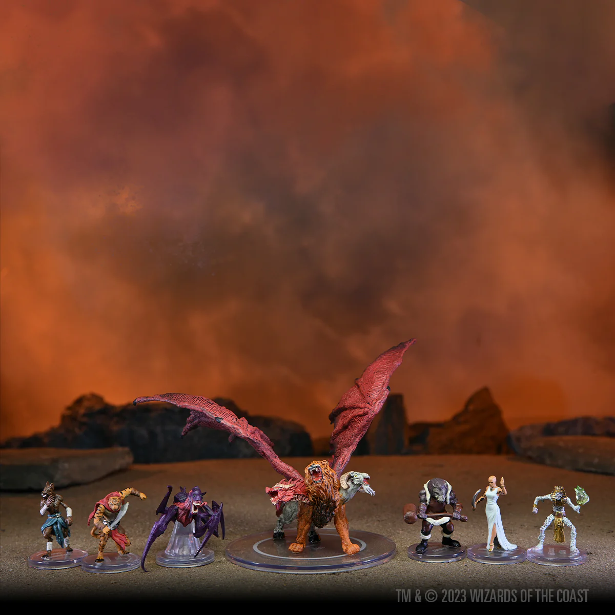 D&D Icons of the Realms: Sand & Stone - 8 ct. Booster Brick