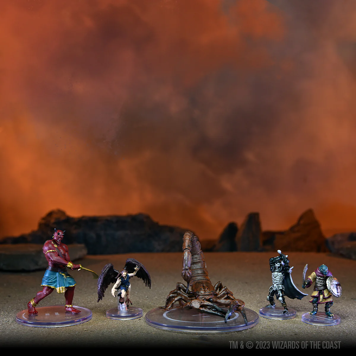 D&D Icons of the Realms: Sand & Stone - 8 ct. Booster Brick