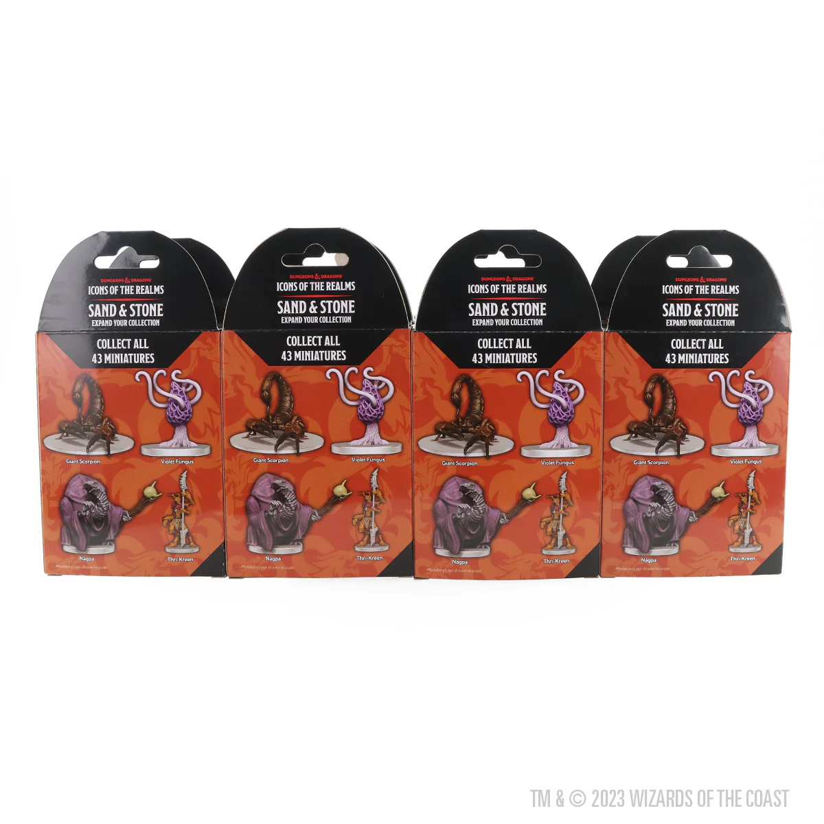 D&D Icons of the Realms: Sand & Stone - 8 ct. Booster Brick