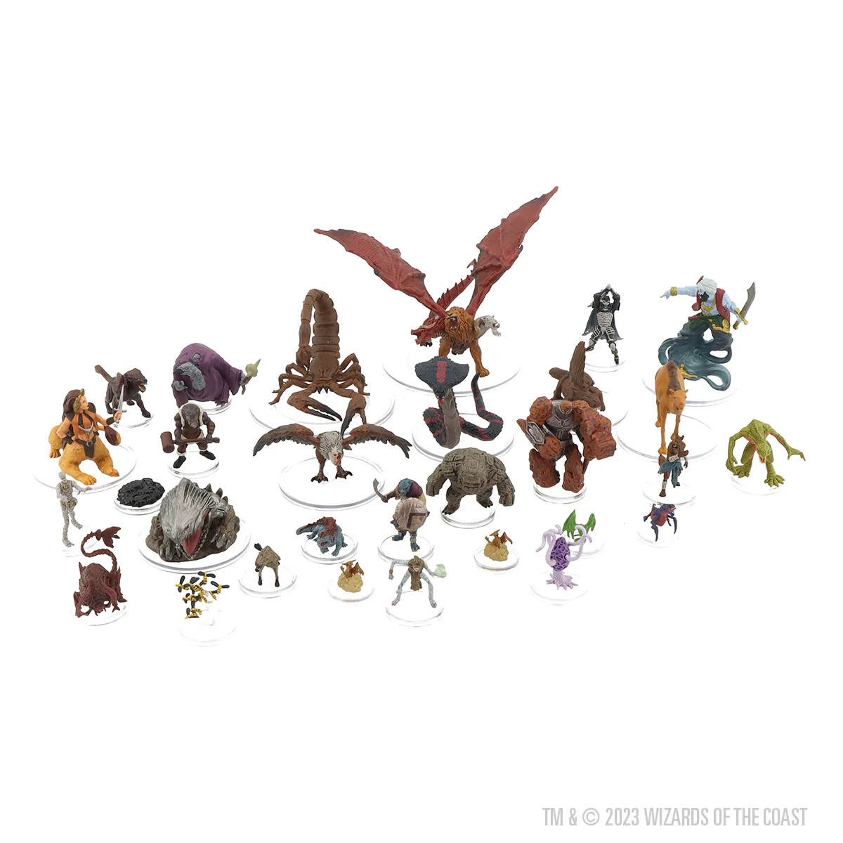 D&D Icons of the Realms: Sand & Stone - 8 ct. Booster Brick