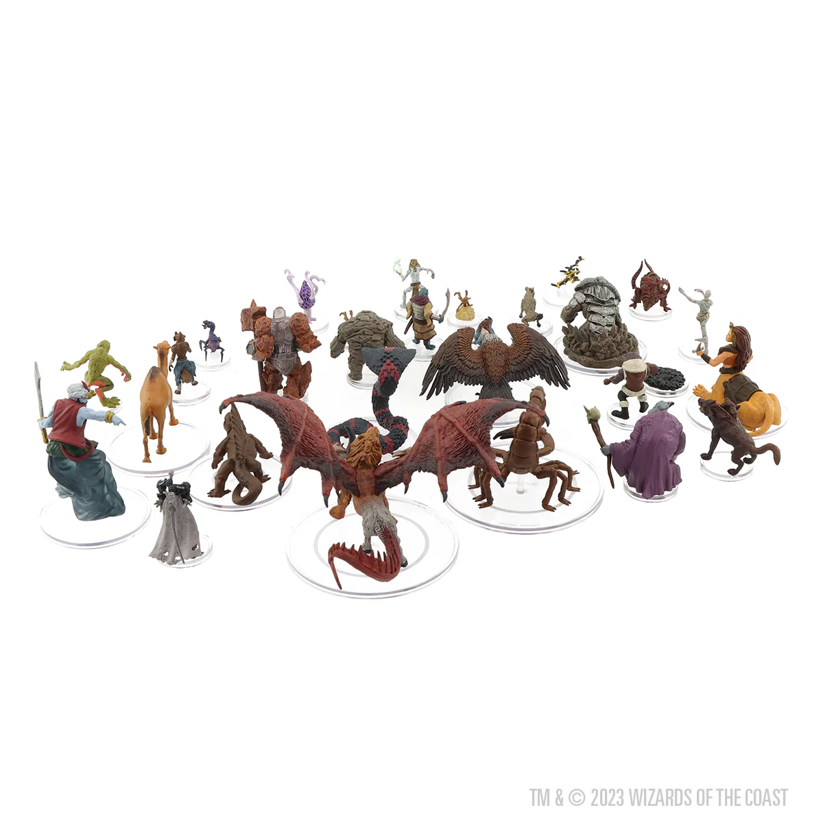 D&D Icons of the Realms: Sand & Stone - 8 ct. Booster Brick