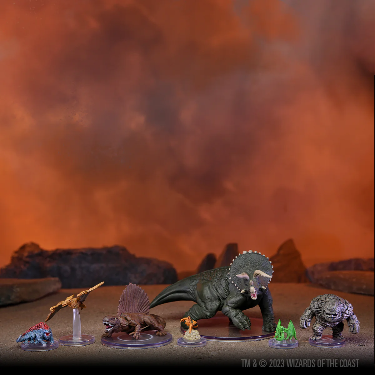 D&D Icons of the Realms: Sand & Stone - 8 ct. Booster Brick