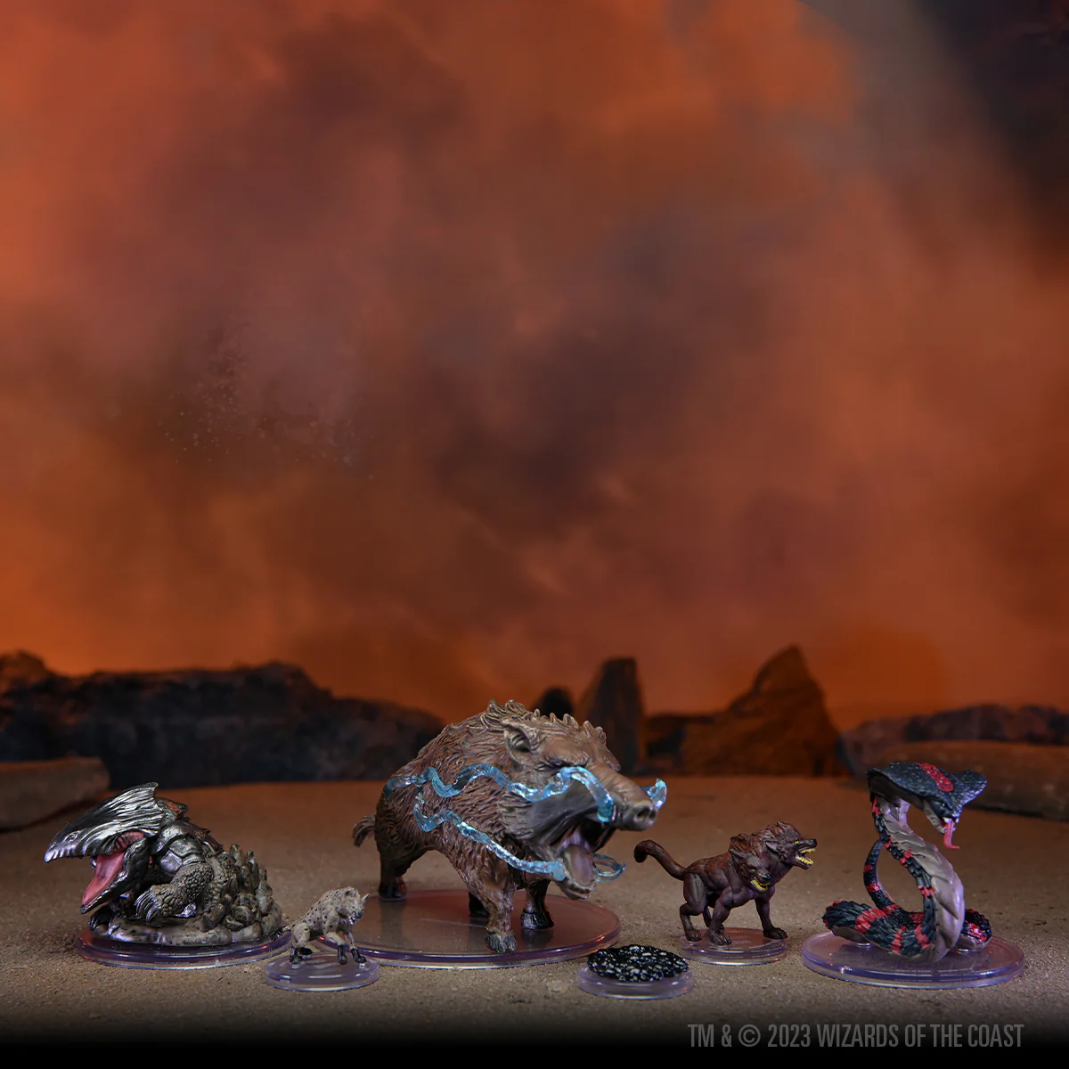 D&D Icons of the Realms: Sand & Stone - 8 ct. Booster Brick