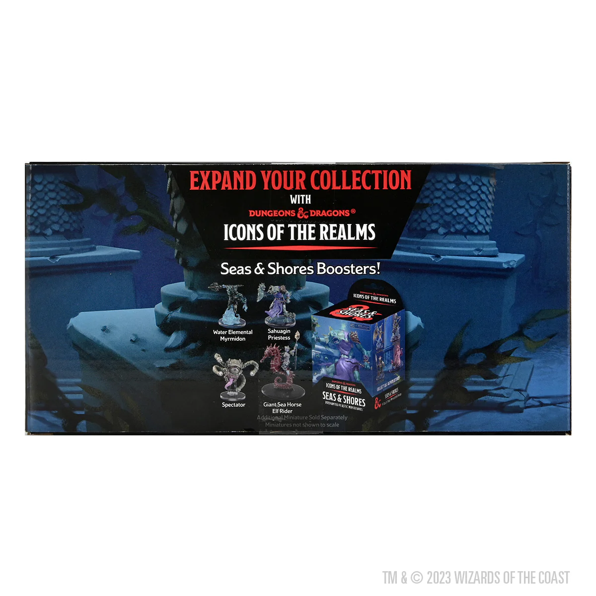 D&D Icons of the Realms: Seas & Shores - Maw of Sekolah Boxed Figure